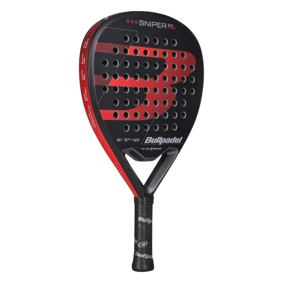 Bullpadel Sniper 2.0 Power Black 2026 Racket